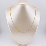 Franco Chain 3.7gr / 19 3/4 in / 1.4mm 18K Yellow Gold +3 ©