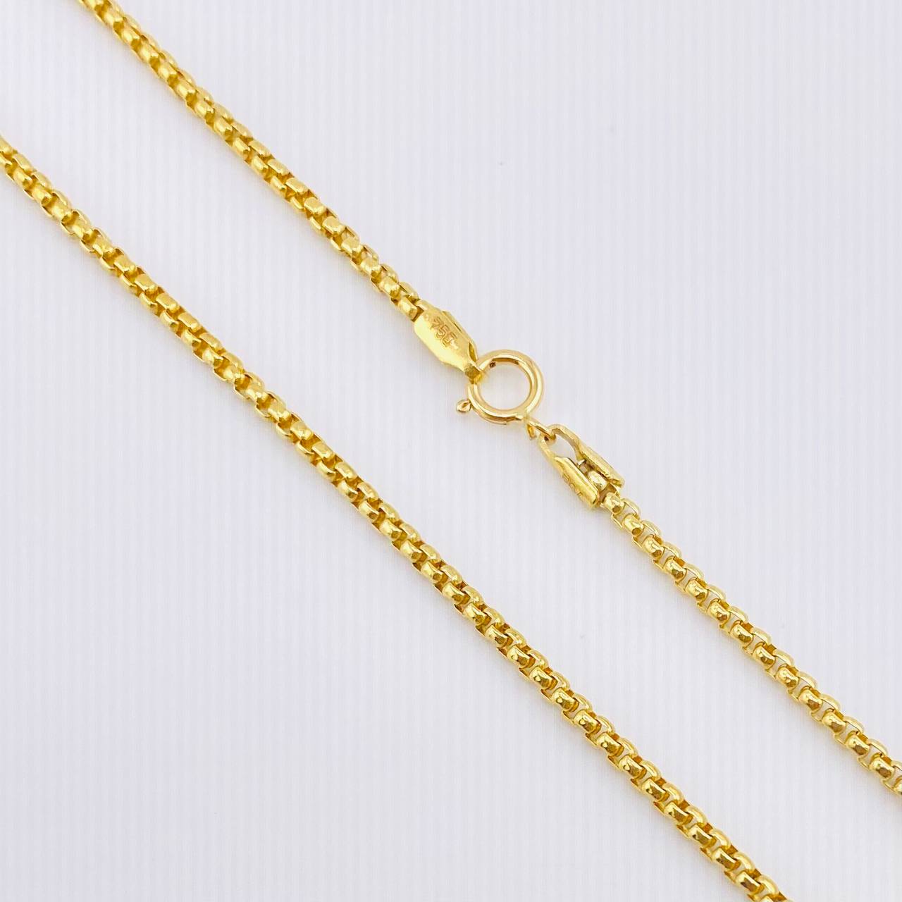Cadena Veneciana 10.55gr / 23 1/2 in / 1.7mm Oro Amarillo +3 18K