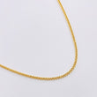 Cadena Franco 5.4gr / 23 1/2 in / 2.1mm Oro Amarillo +3 18K ©