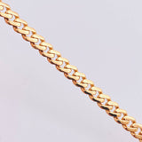 Pulso Cubano Monaco 6.5gr / 7 in / 4.9mm Oro Rosa +4 18K *