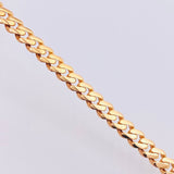 Pulso Cubano Monaco 6.9gr / 8 in / 4.9mm Oro Rosa +4 18K *