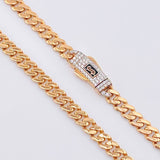 Cadena Cubana Monaco 19.45gr / 23 1/2 in / 4.9mm Oro Rosa +4 18K *