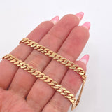 Cadena Cubana Monaco 19.05gr / 23 1/2 in / 4.9mm Oro Rosa +4 18K ©