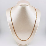 Cadena Cubana Monaco 18.8gr / 23 1/2 in / 4.9mm Oro Rosa +4 18K *