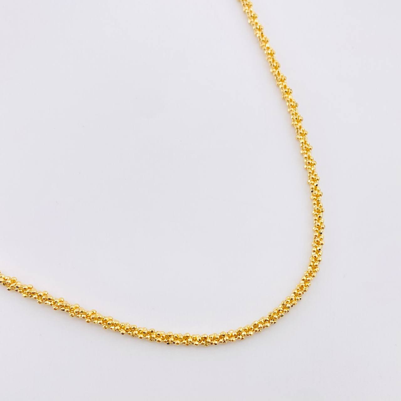 Cadena Morse Trenzada 10.25gr / 20 3/4 in / 2.3mm Oro Amarillo +3 18K ©