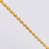 Cadena Morse Trenzada 10.25gr / 20 3/4 in / 2.3mm Oro Amarillo +3 18K ©