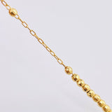 Cadena Cajón Bolas 3.85gr / 15 3/4 in / 3mm Oro Amarillo +3 18K