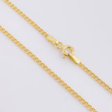 Cuban Links 2.3g / 18 in / 1.8mm Yellow Gold 18K