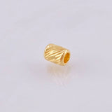 Herraje Cilindro 0.05gr / 4mm Oro Amarillo 18K ©
