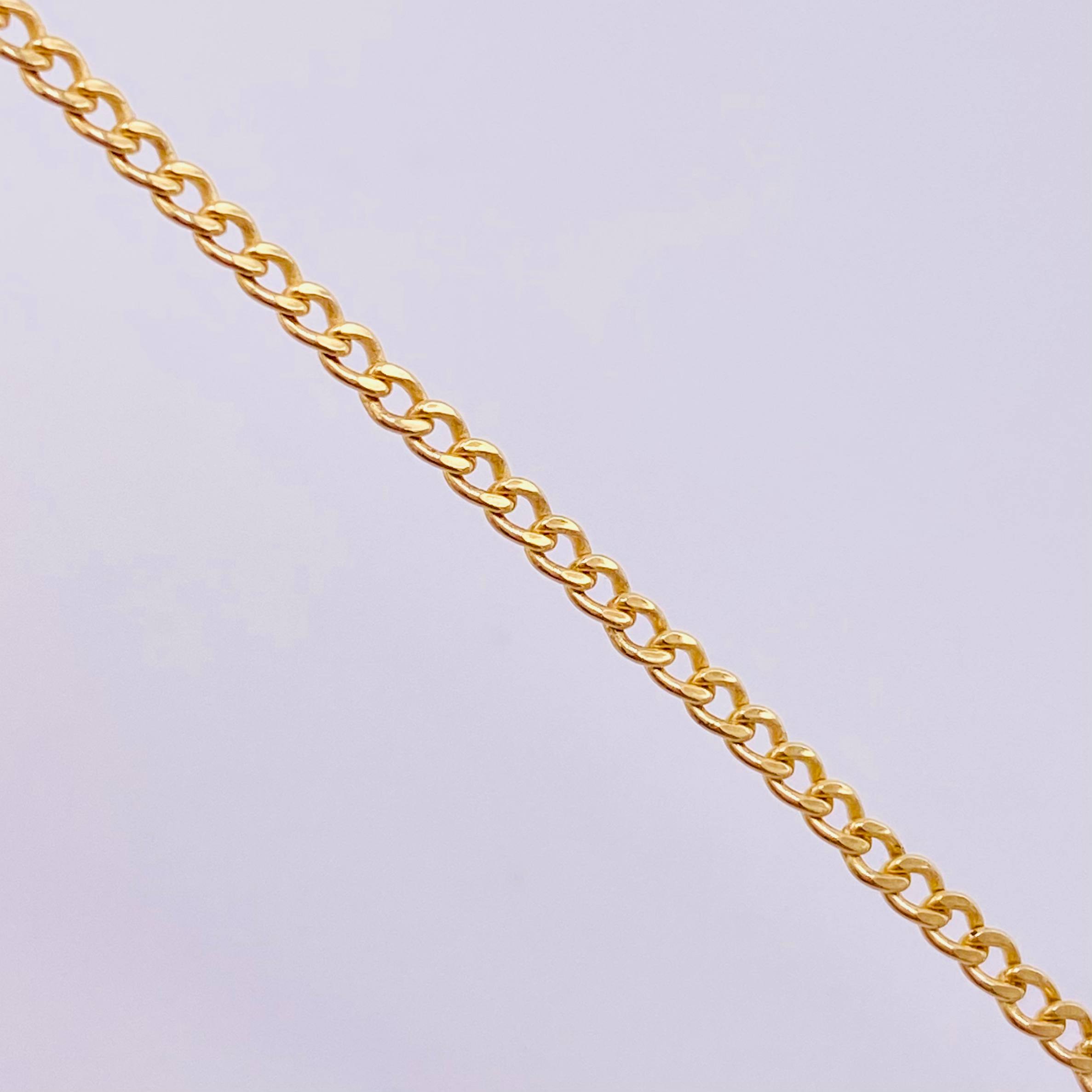 Cadena Cubana 1.55gr / 17 3/4 in / 1.9mm Oro Amarillo +1 18K