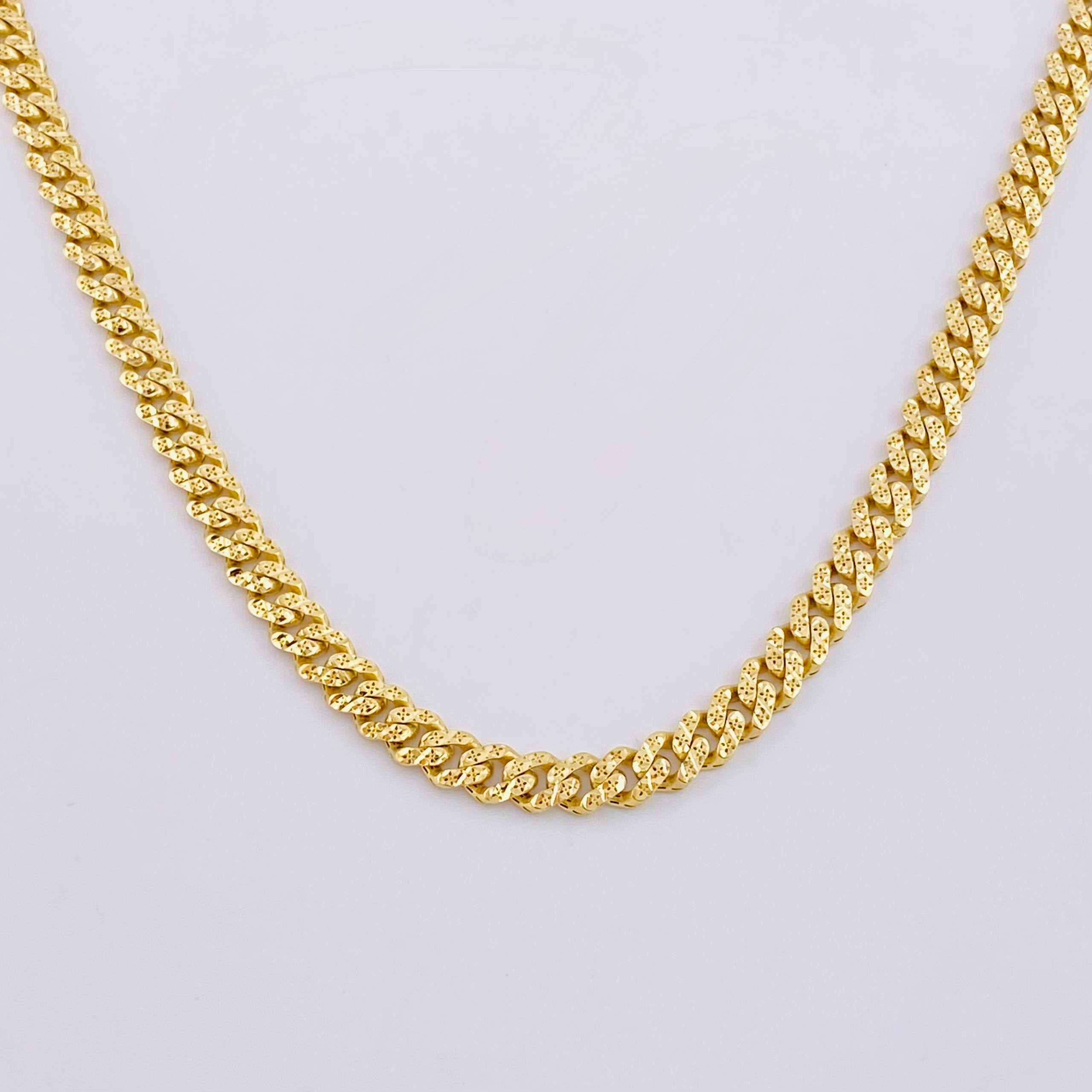 Cuban Links Monaco 24.7gr / 23 1/2 in / 6.5mm Yellow Gold +4 18K ©