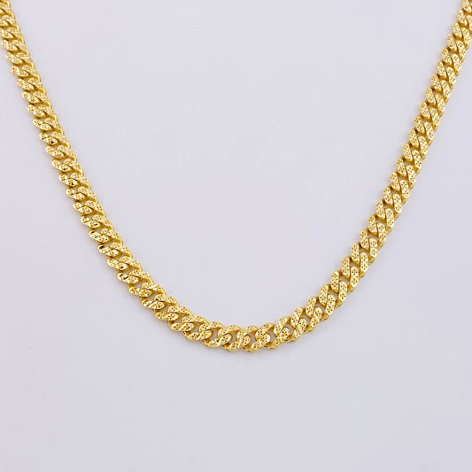 Cuban Links Monaco 24.7gr / 23 1/2 in / 6.5mm Yellow Gold +4 18K ©