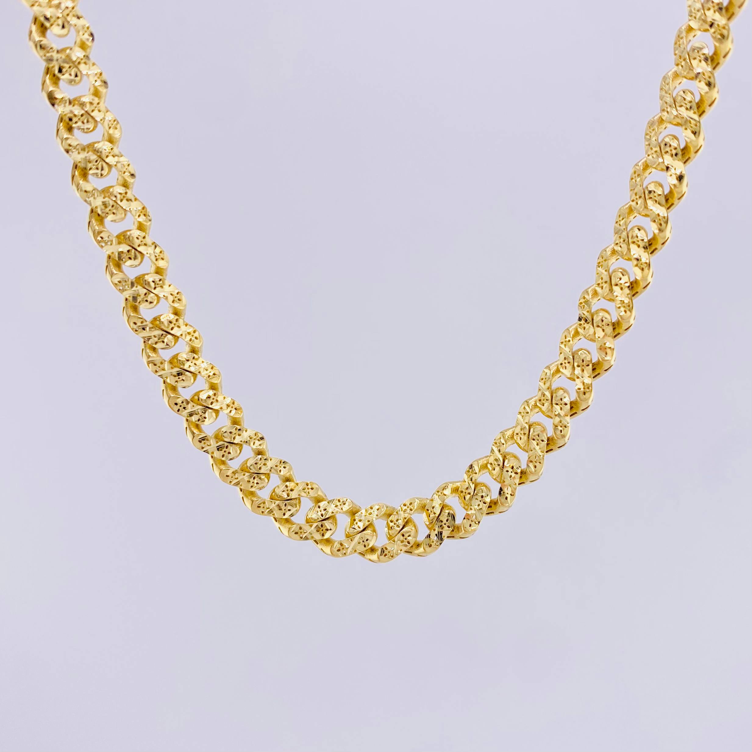 Cuban Links Monaco 24.7gr / 23 1/2 in / 6.5mm Yellow Gold +4 18K ©
