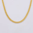 Cadena Cubana Monaco 16.3gr / 19 3/4 in / 5mm Oro Amarillo +4 18K *