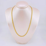 Cadena Cubana Monaco 16.3gr / 19 3/4 in / 5mm Oro Amarillo +4 18K *