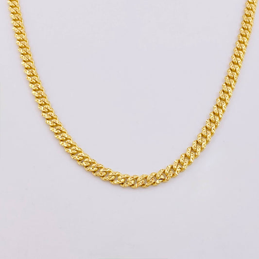 Cuban Links Monaco 20gr / 23 1/2 in / 5mm Yellow Gold +4 18K ©