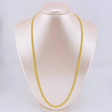 Cadena Cubana Monaco 18.85gr / 23 1/2 in / 4.9mm Oro Amarillo +4 18K *