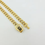 Pulso Cubano Monaco 7.2gr / 8 in / 5mm Oro Amarillo +4 18K *