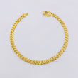 Pulso Cubano Monaco 6.85gr / 7 3/4 in / 5mm Oro Amarillo +4 18K ©