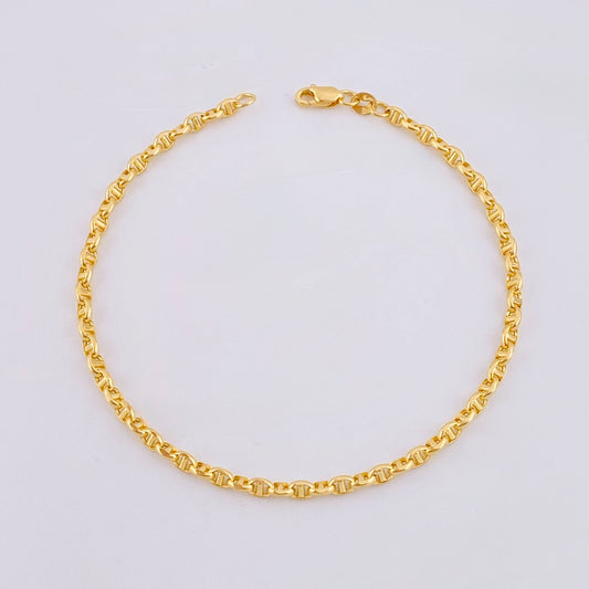 Pulso Marinero 2.35gr / 7 1/4 in / 2.3mm Oro Amarillo +3 18K