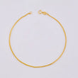 Franco Bracelet 0.8gr / 7 1/4 in / 0.7mm Yellow Gold 18K ©