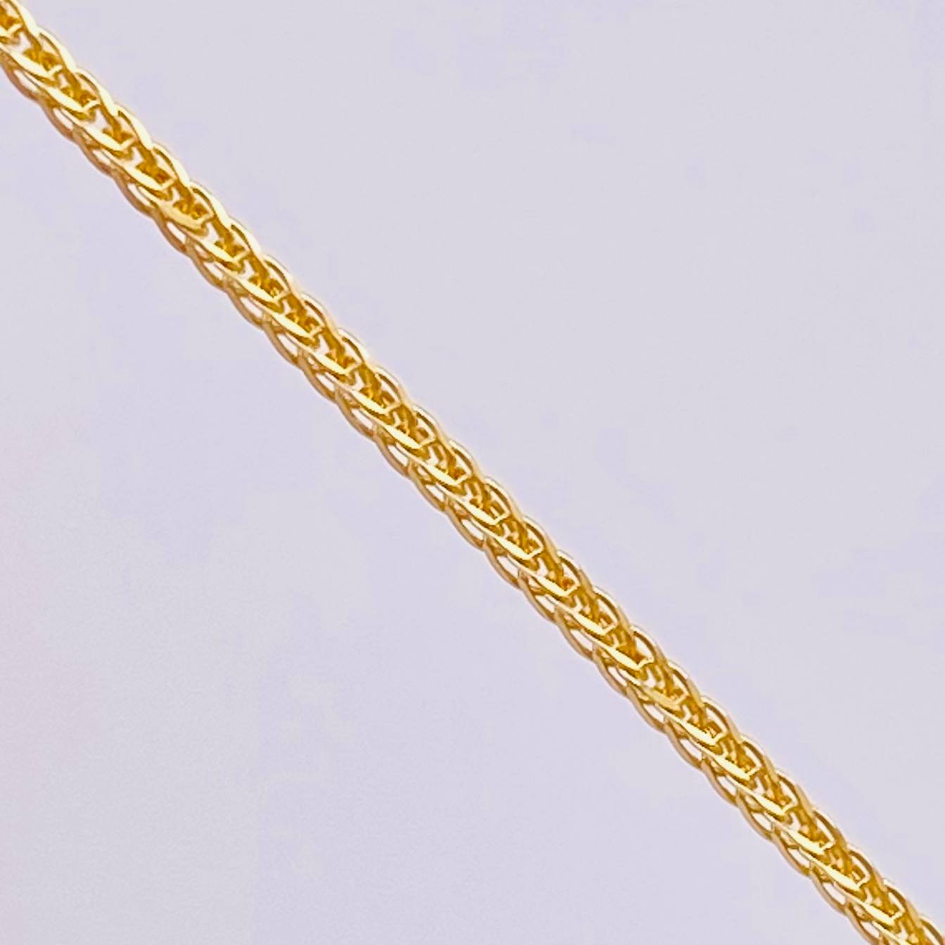 Franco Bracelet 0.8gr / 7 1/4 in / 0.7mm Yellow Gold 18K ©