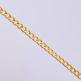 Pulso Cubano 1.25g / 8 in / 2.2mm Oro Amarillo 18K
