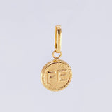 Dije Fe 0.55 g / 3/4 in Oro Amarillo 18K