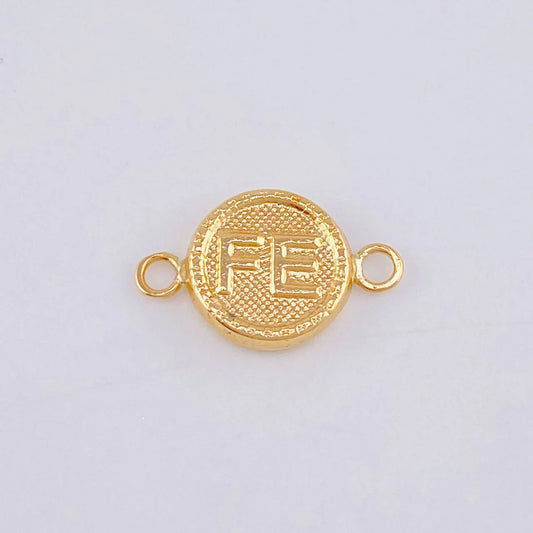 Herraje Fe 0.6 g / 3/4 in Oro Amarillo 18K