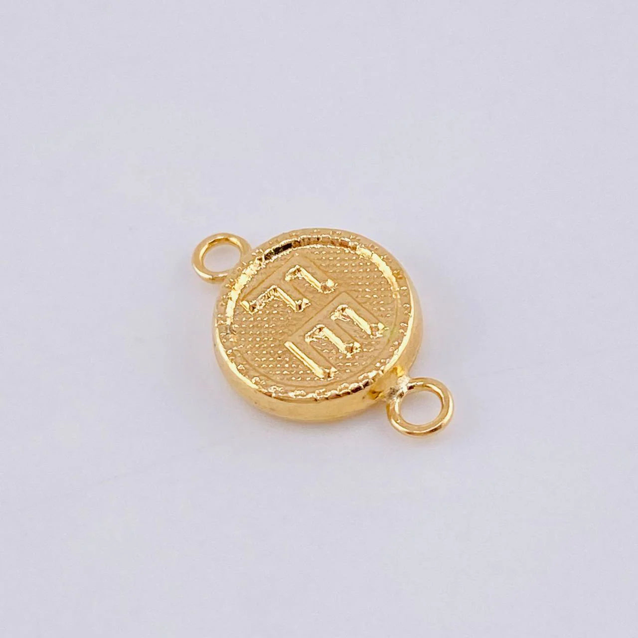 Herraje Fe 0.6 g / 3/4 in Oro Amarillo 18K