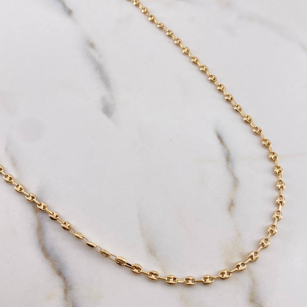 GC Chain 7.05gr / 60cm / 3.3mm Polished 18K Yellow Gold $