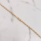 GC Chain 7.05gr / 60cm / 3.3mm Polished 18K Yellow Gold $