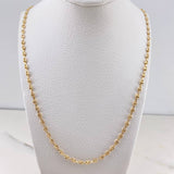 GC Chain 7.05gr / 60cm / 3.3mm Polished 18K Yellow Gold $