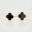 Clover Bracelet 7.55 g / 7 in / 2 mm Yellow Gold 18K