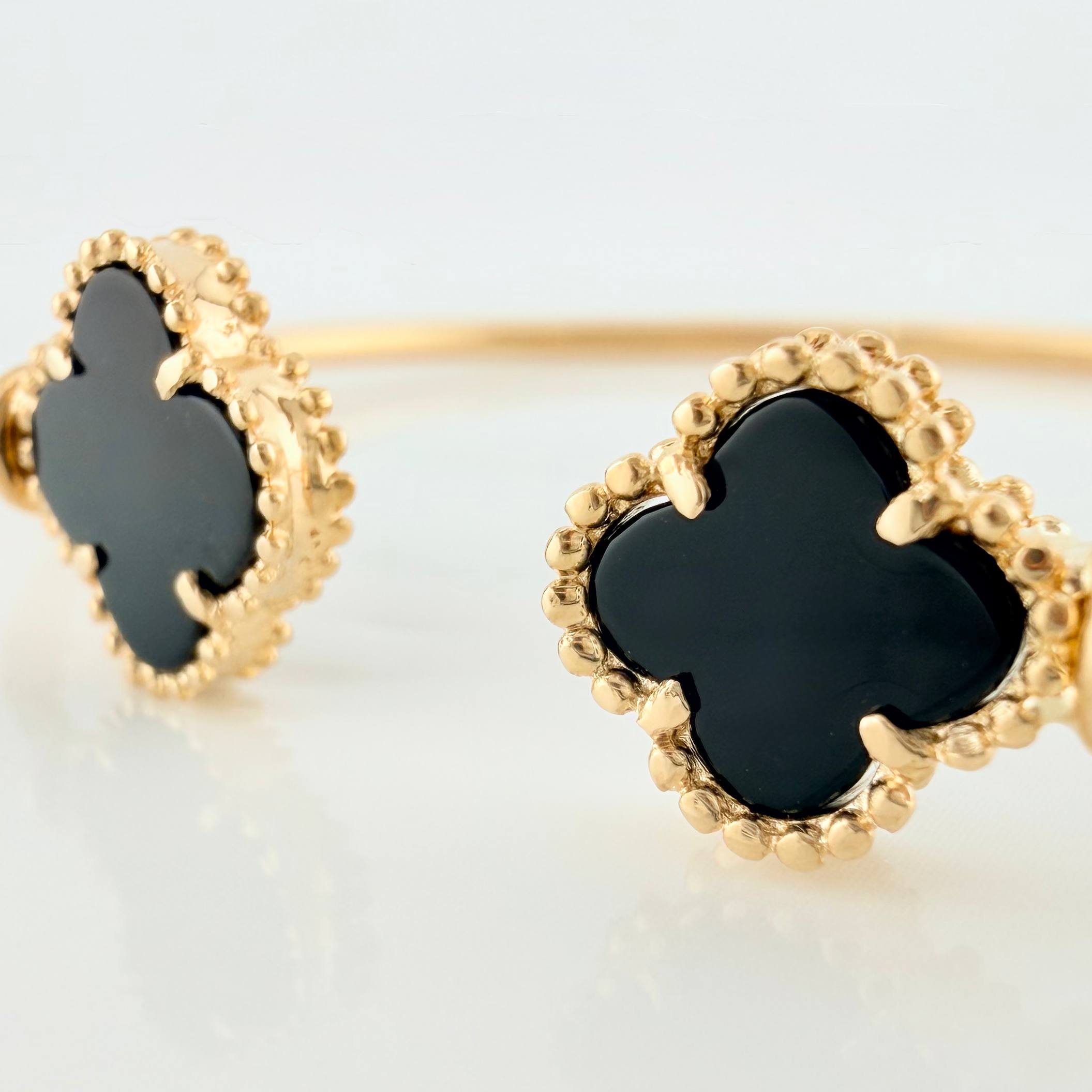 Clover Bracelet 6.25 g / 7 1/4 in / 2 mm 18K Yellow Gold