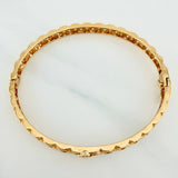 Pulso Aro Correa Corona 17.3 g / 7 1/2 in / 5.6 mm Oro Amarillo 18K