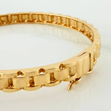 Pulso Aro Correa Corona 17.3 g / 7 1/2 in / 5.6 mm Oro Amarillo 18K