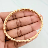 Pulso Aro Correa Corona 17.3 g / 7 1/2 in / 5.6 mm Oro Amarillo 18K