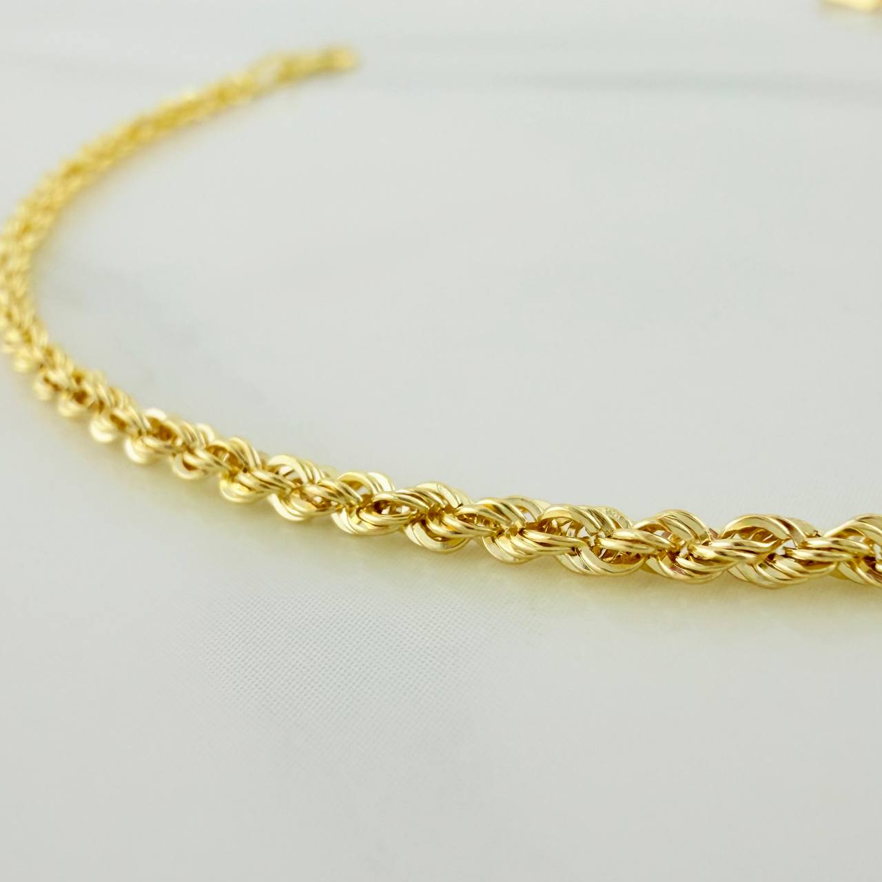 Pulso Lazo 1.05 g / 7 in / 2 mm Oro Amarillo 18K