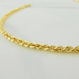 Pulso Lazo 1.25 g / 7 1/4 in / 2.2 mm Oro Amarillo 18K