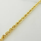 Pulso Lazo 1.2gr / 8 in / 1.6mm Oro Amarillo +3 18K $
