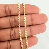 Pulso Lazo 1.25 g / 7 1/4 in / 2.22 mm Oro Amarillo 18K