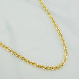 Cadena Lazo 4gr / 23 1/2 in / 2.3mm Oro Amarillo +3 18K %