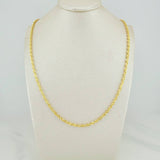 Cadena Lazo 4gr / 23 1/2 in / 2.3mm Oro Amarillo +3 18K %