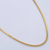 Venetian Chain 4.9gr / 19.7in / +3 18K Gold $