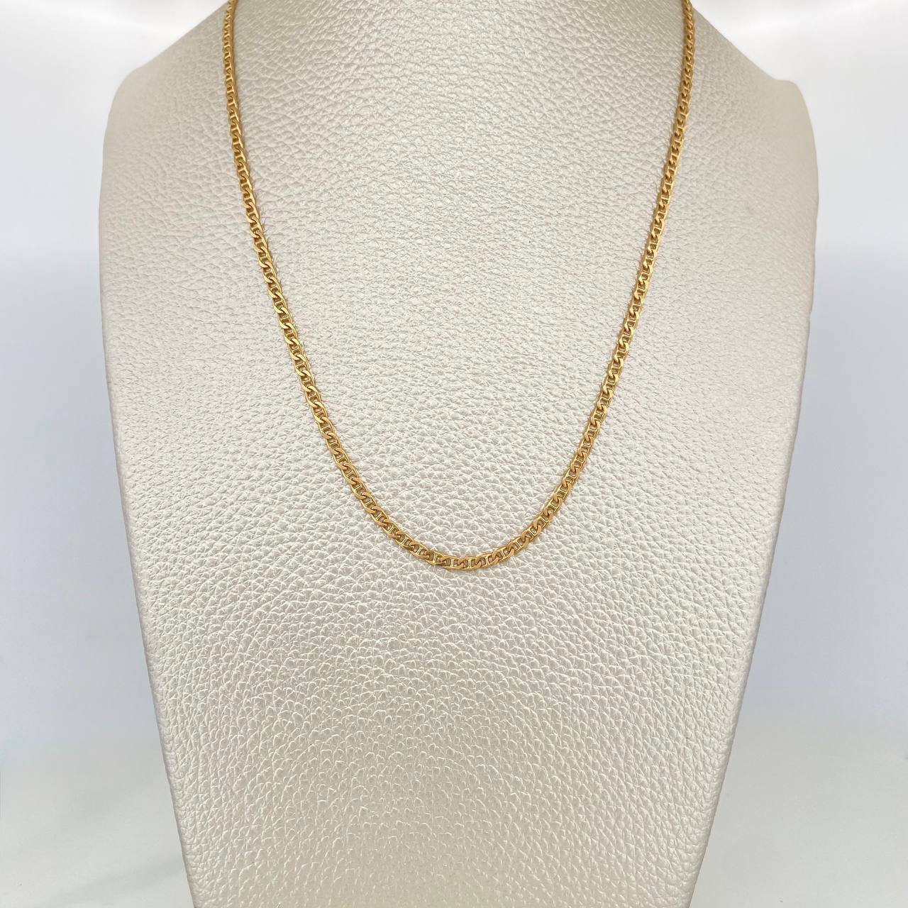 Flat Mariner Chain 5.95 g / 18 in / 2.2 mm Yellow Gold 18K