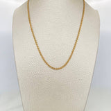Flat Mariner Chain 5.95 g / 18 in / 2.2 mm Yellow Gold 18K
