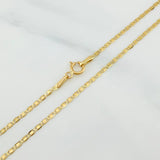 Cadena Escalera 1.8 g / 19 3/4 in / 1.5 mm Oro Amarillo 18K
