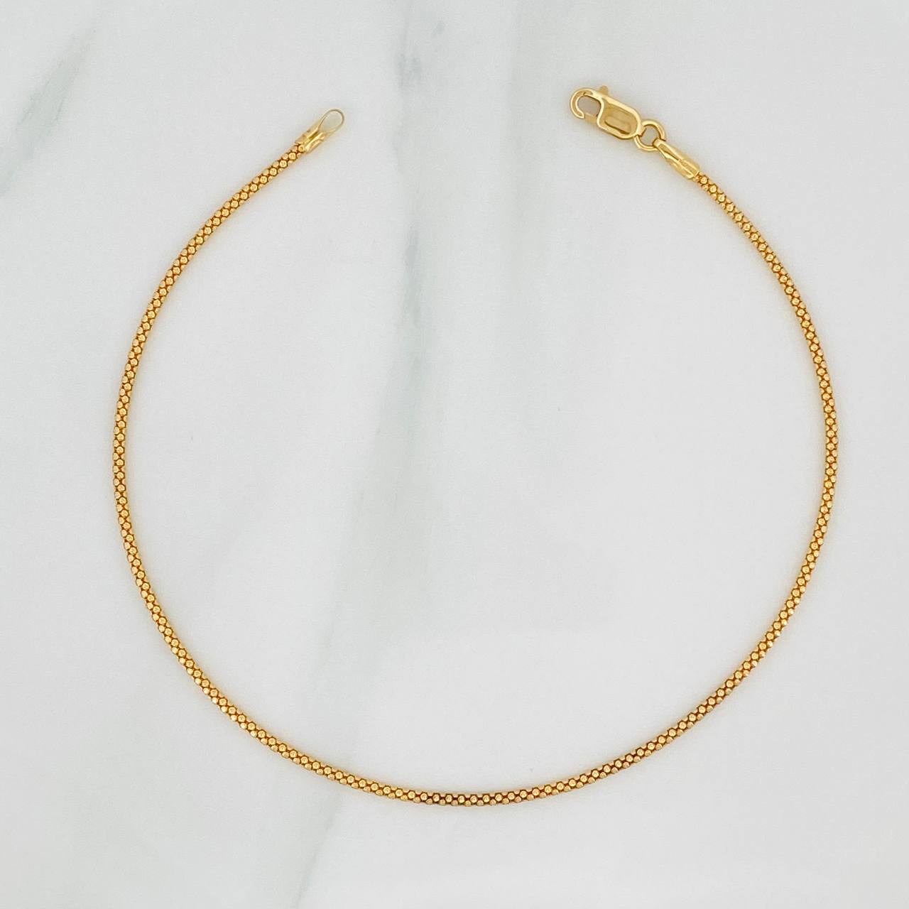 Pulso Cordón 1.75 g / 7 3/4 in / 1.4 mm Oro Amarillo 18K