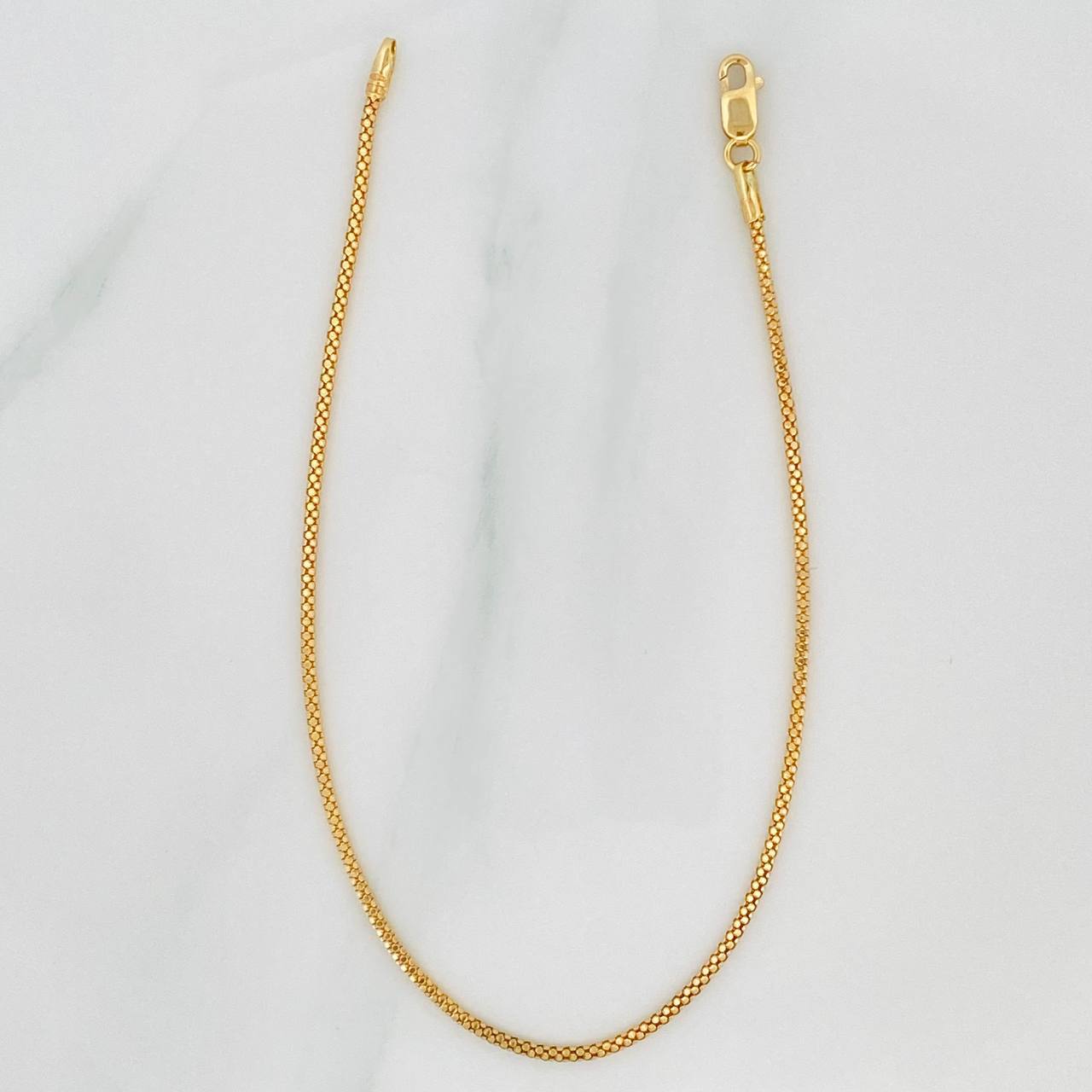 Pulso Cordón 1.75 g / 7 3/4 in / 1.4 mm Oro Amarillo 18K